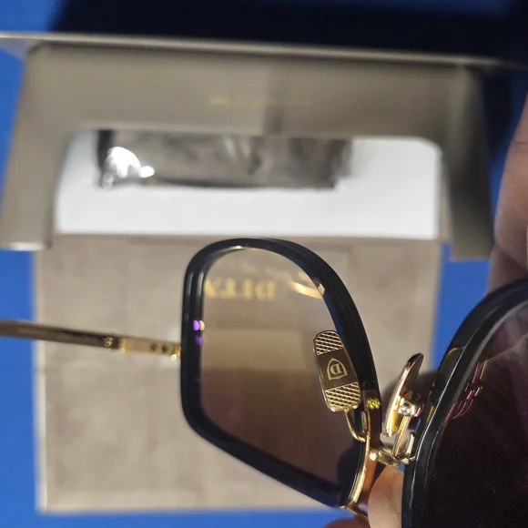 DITA Mach-One Sunglasses in 18k Gold and Black